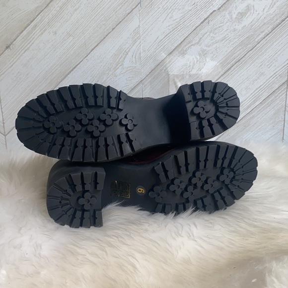 New Jeffrey Campbell scavenger 2 boots lace up heeled 6 - Picture 10 of 11